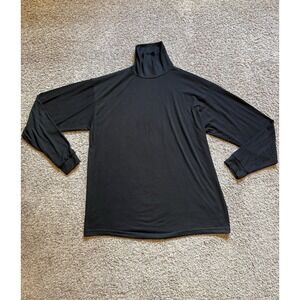 Vintage Medalist Turtleneck Shirt  Large‎ Black Long Sleeve USA 2X #2